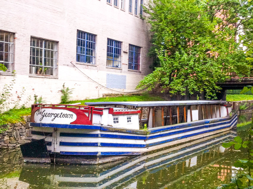 The C&O Canal is one of the cutest spots in Georgetown