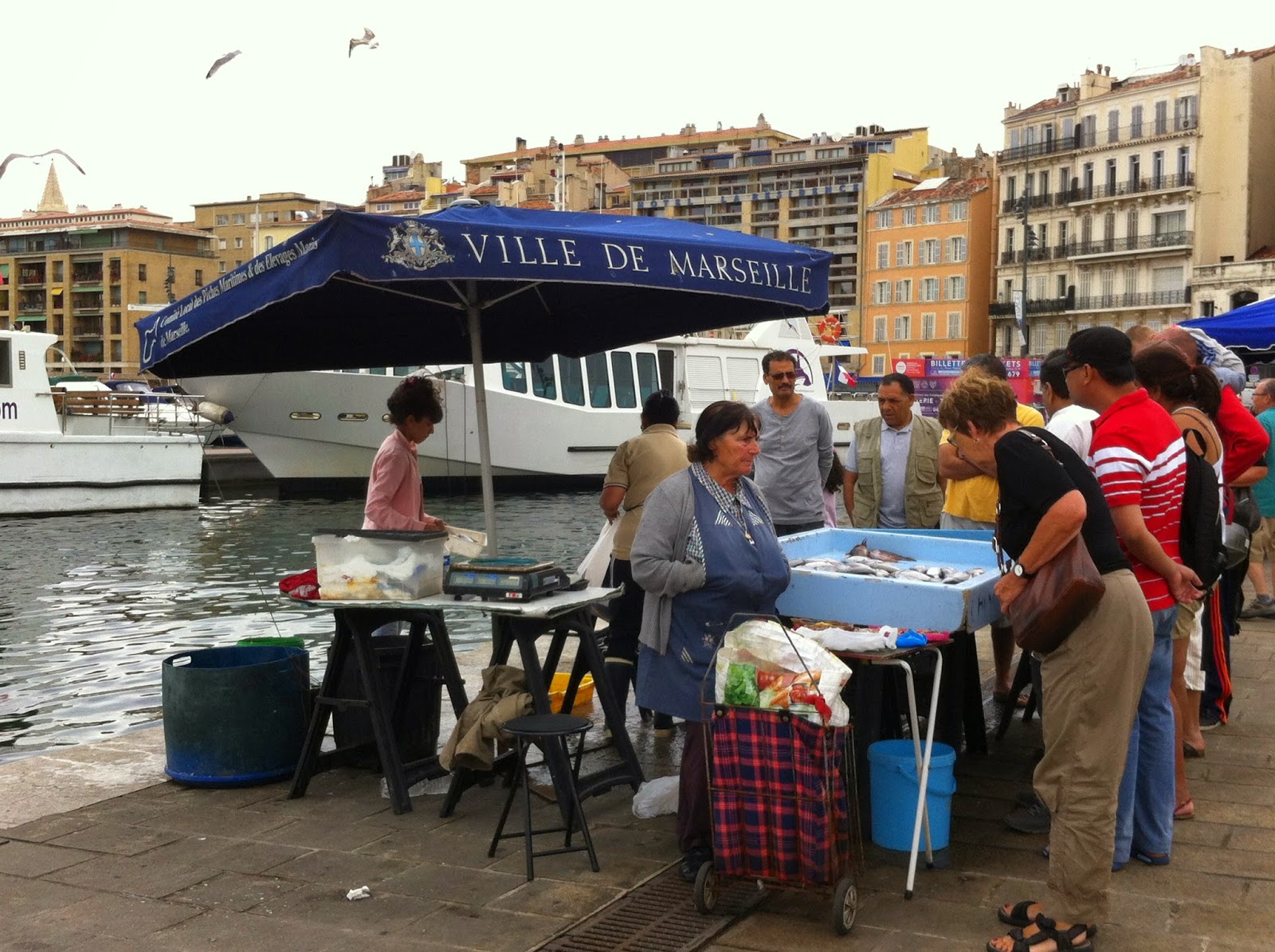 Fish market in Marseille