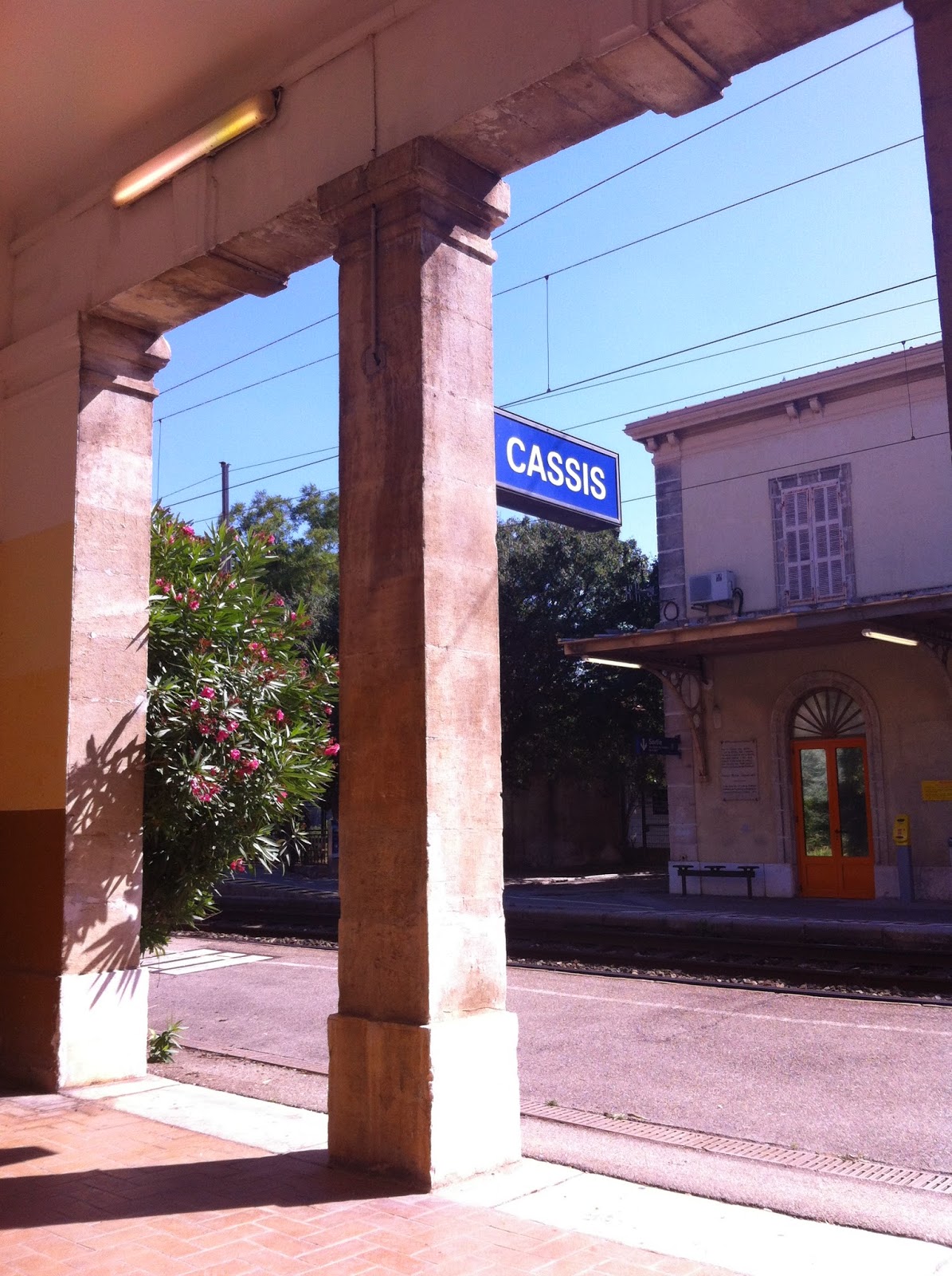 Train station, Cassis
