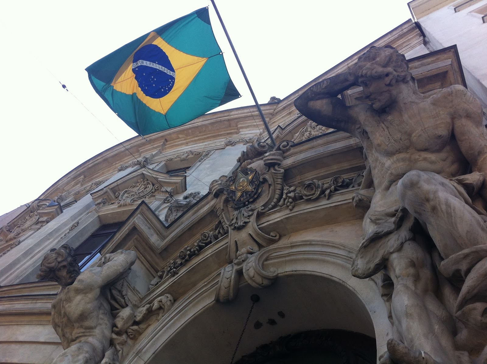 Brazilian Embassy next to Belvedere