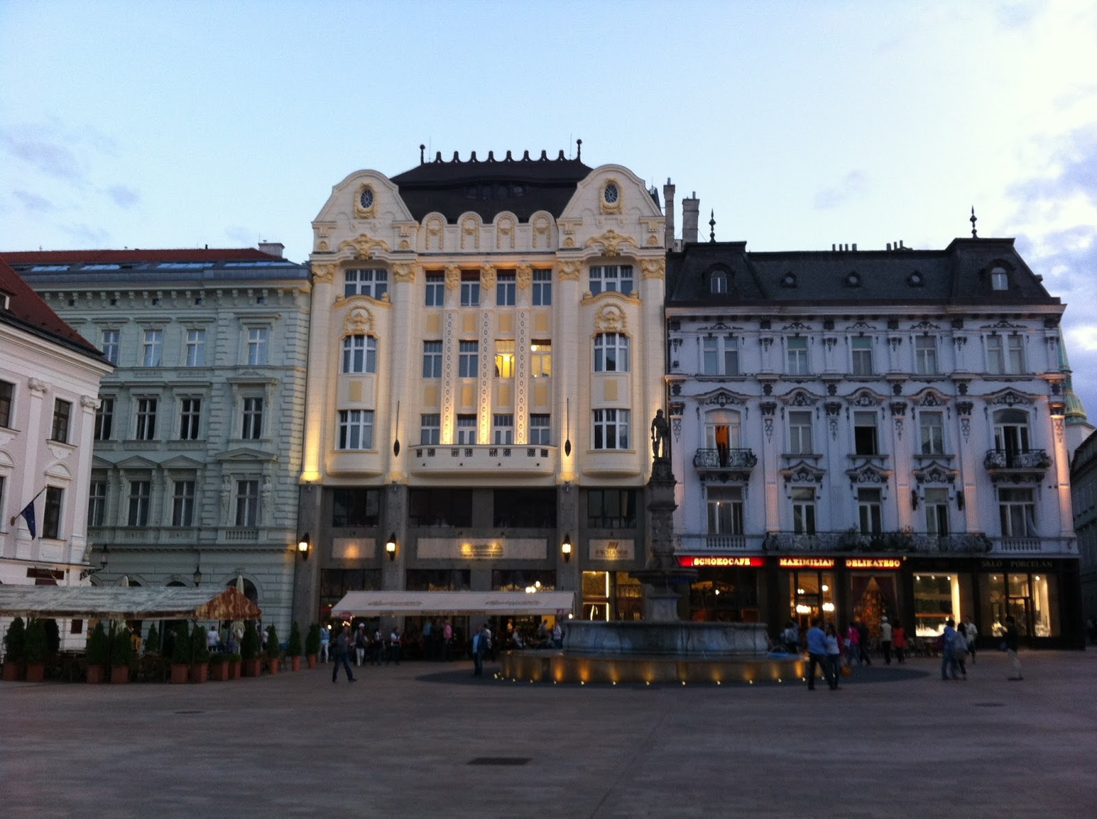 Hlavné Námestie, Bratislava's central square