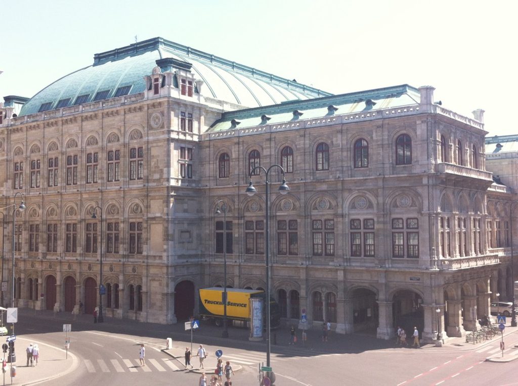 View to the Opera from Albertina