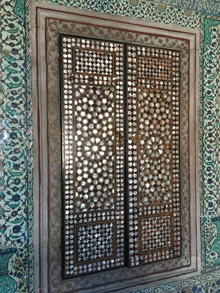 Gorgeous details in the haremin Topkapi Palace