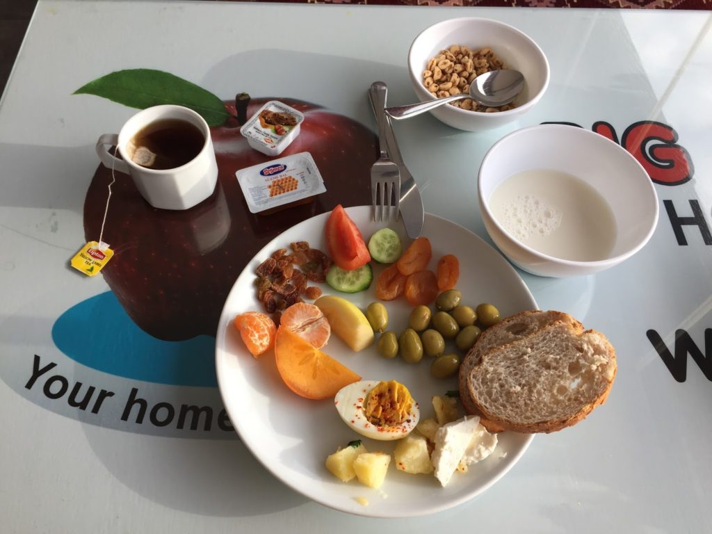 Such a fan of Turkish breakfast!