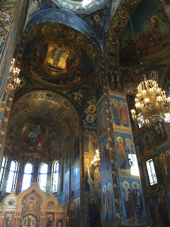 Inside the Church of the Savior on Spilled Blood