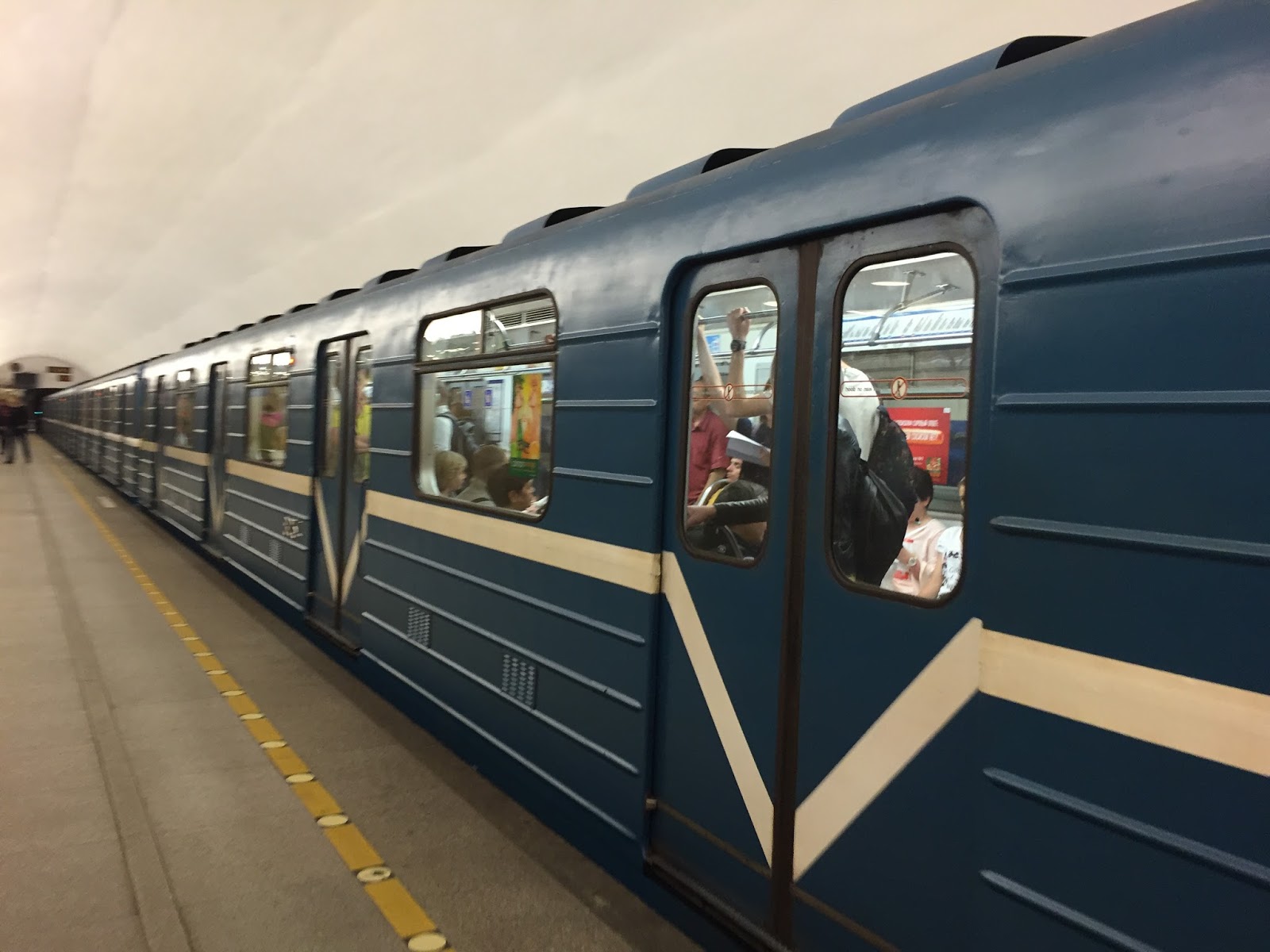 Metro in St Petersburg