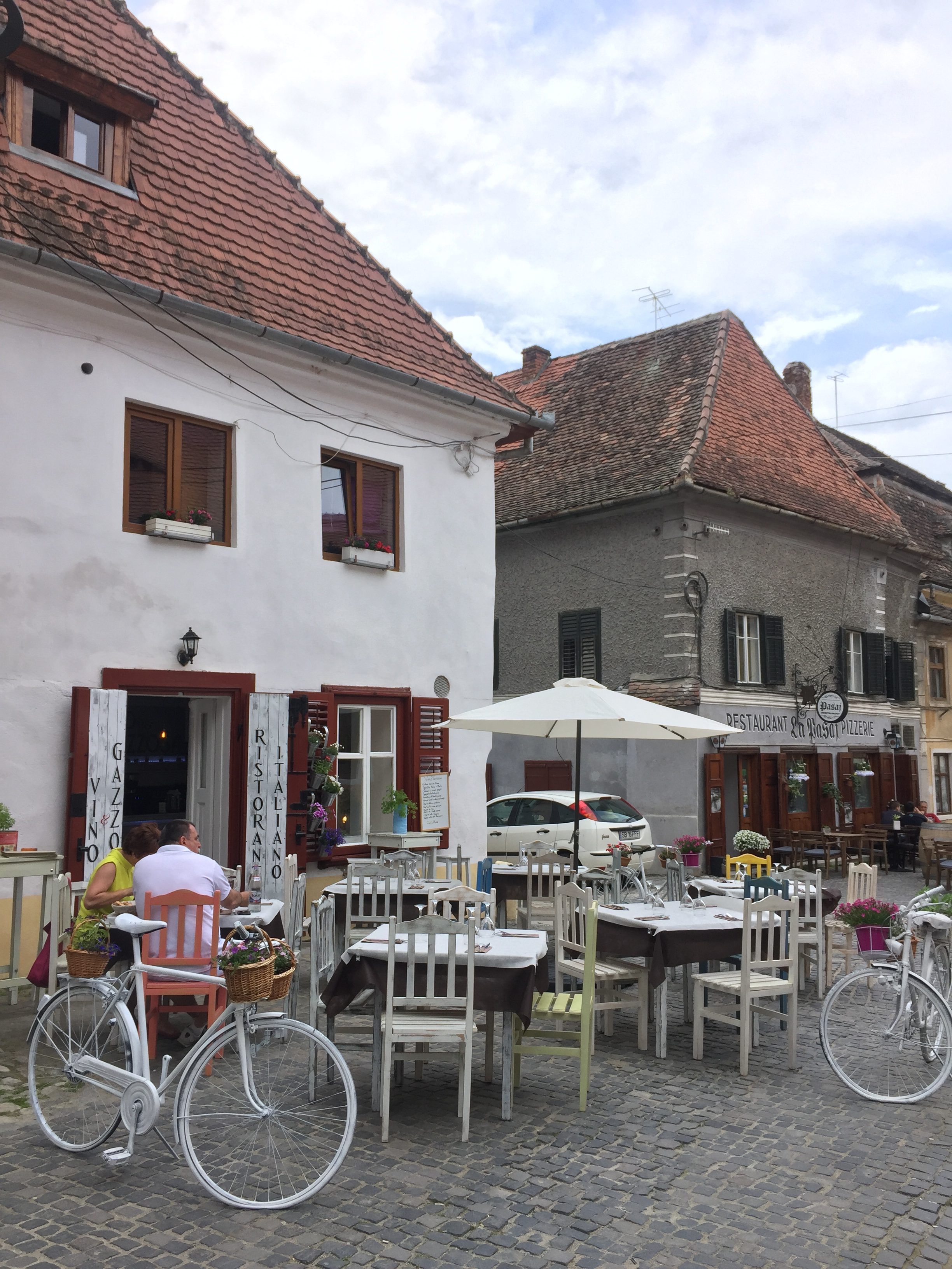 A bistro in the Lower town