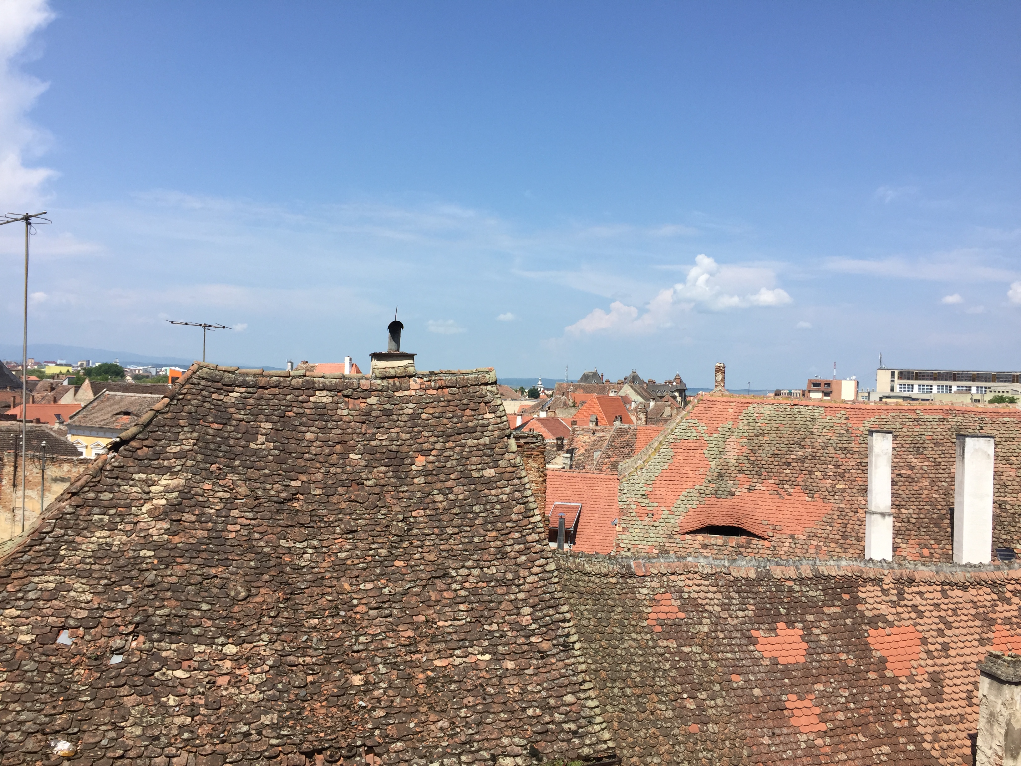 The roofs of Sibiu