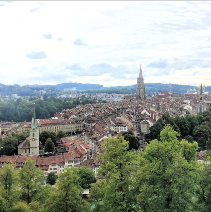 The view from the Rosengarten