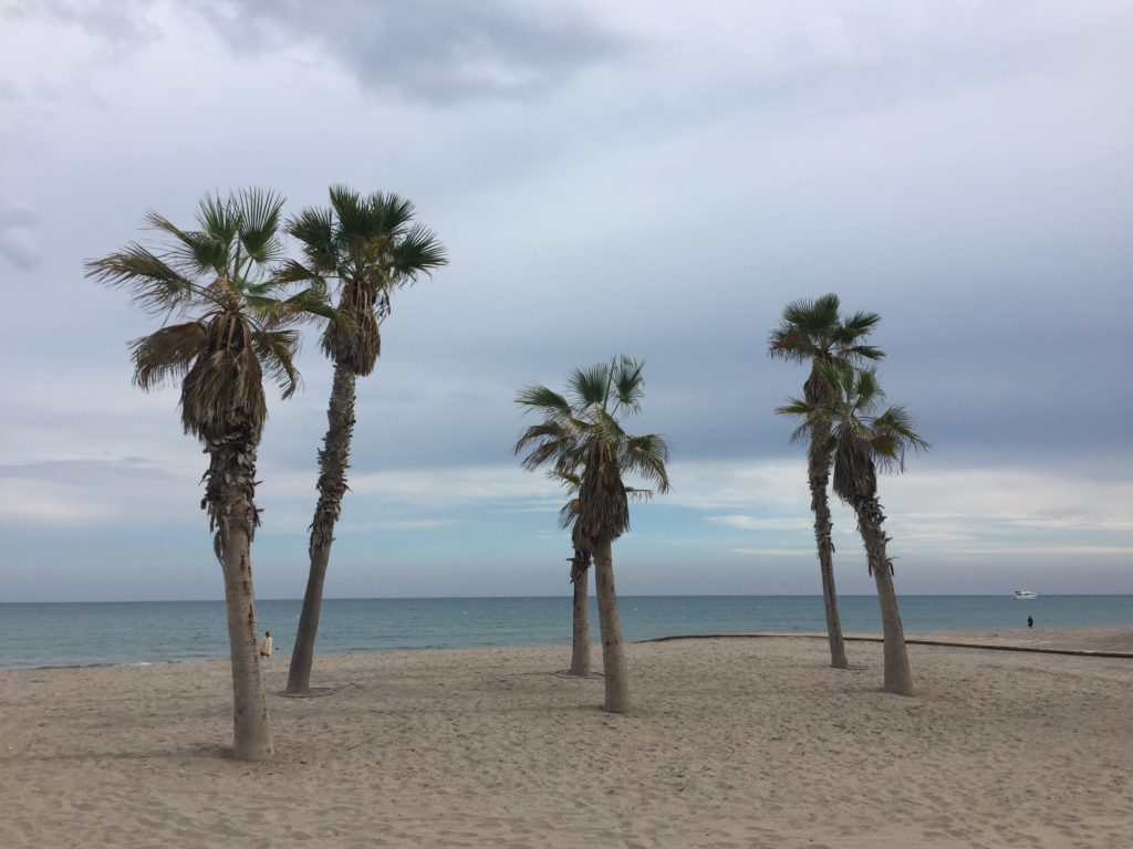 The beach in San Juan de Alicante