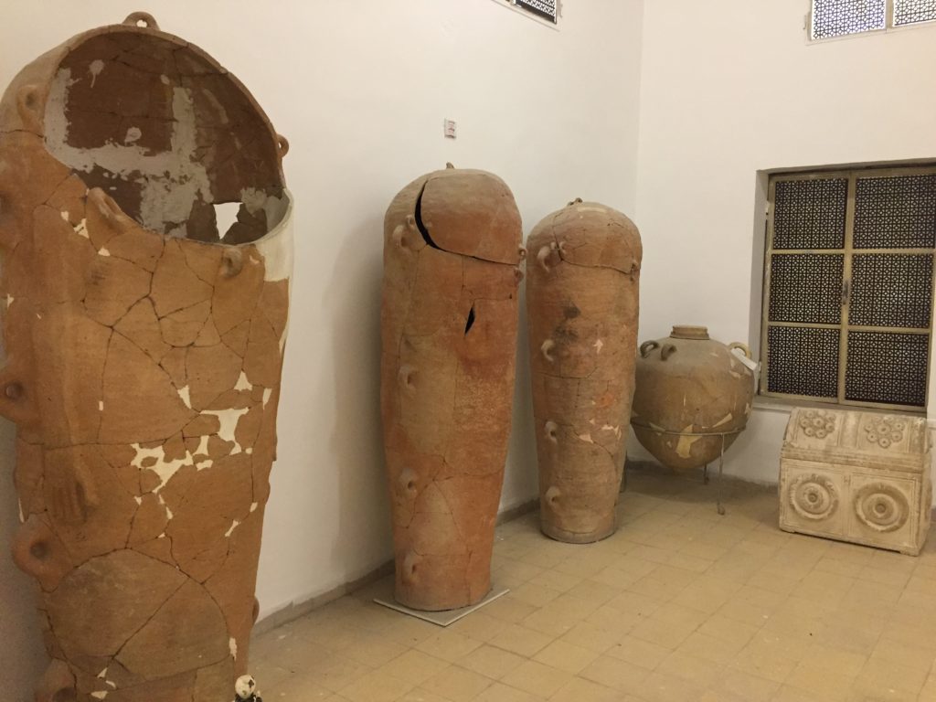 Sarcophagus at the Jordan Archaeological Museum