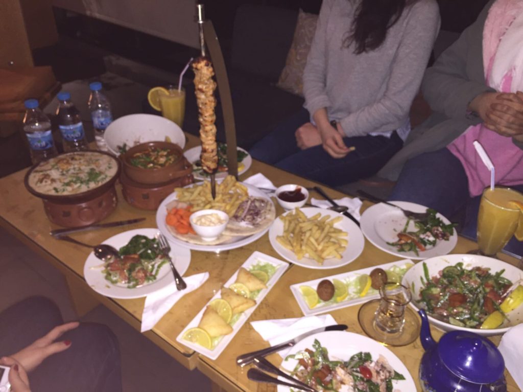 A Jordanian feast for dinner at Urdon Shop & Café