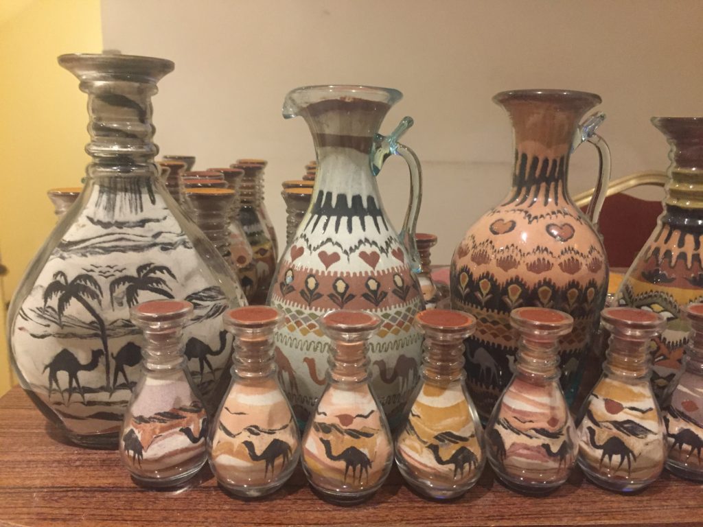 Arabic handicrafts at the hotel