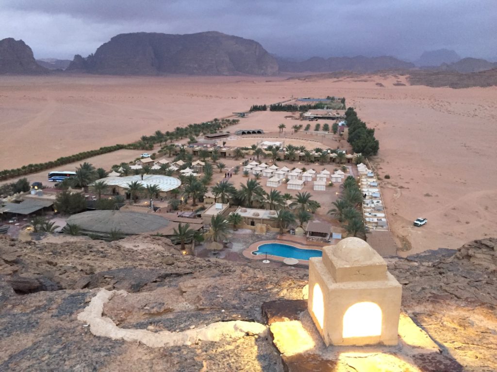 A view of Bait Ali camp from above