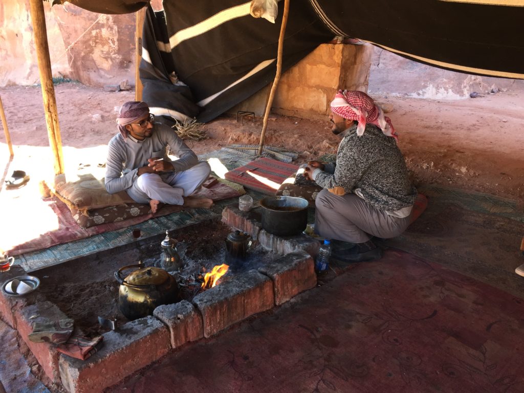 At a Bedouin camp
