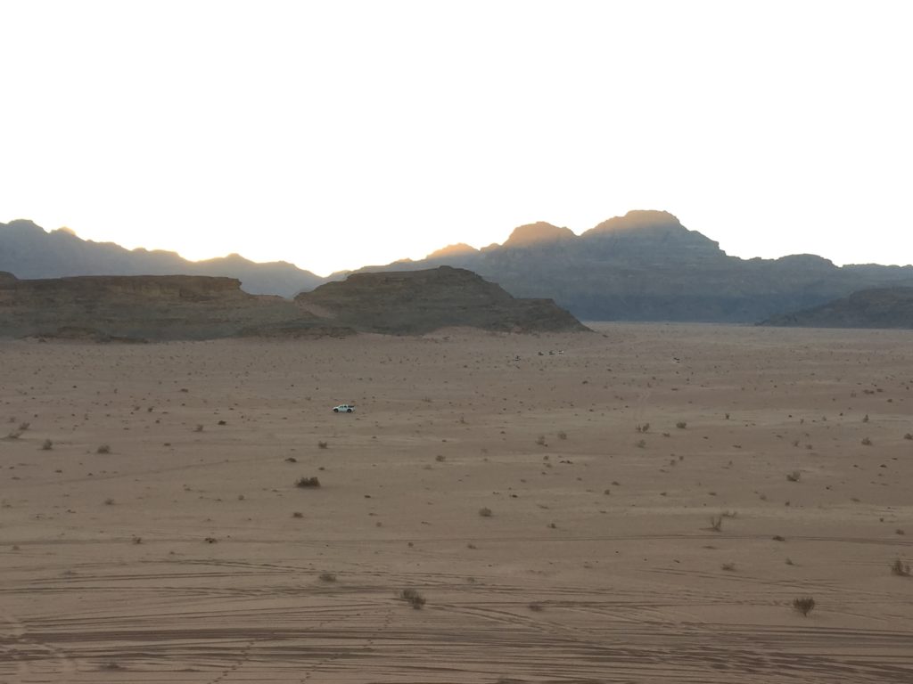 The sun slowly disappears