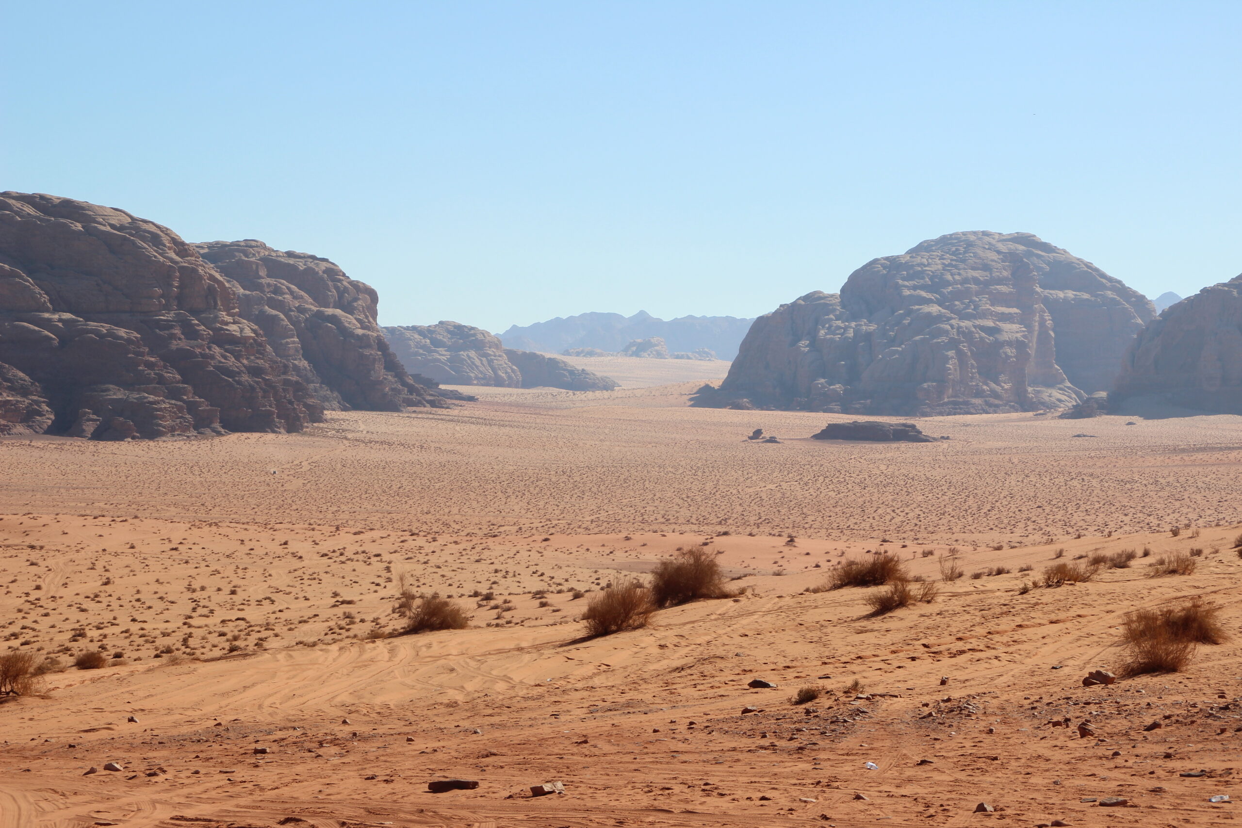 The immensity of the desert