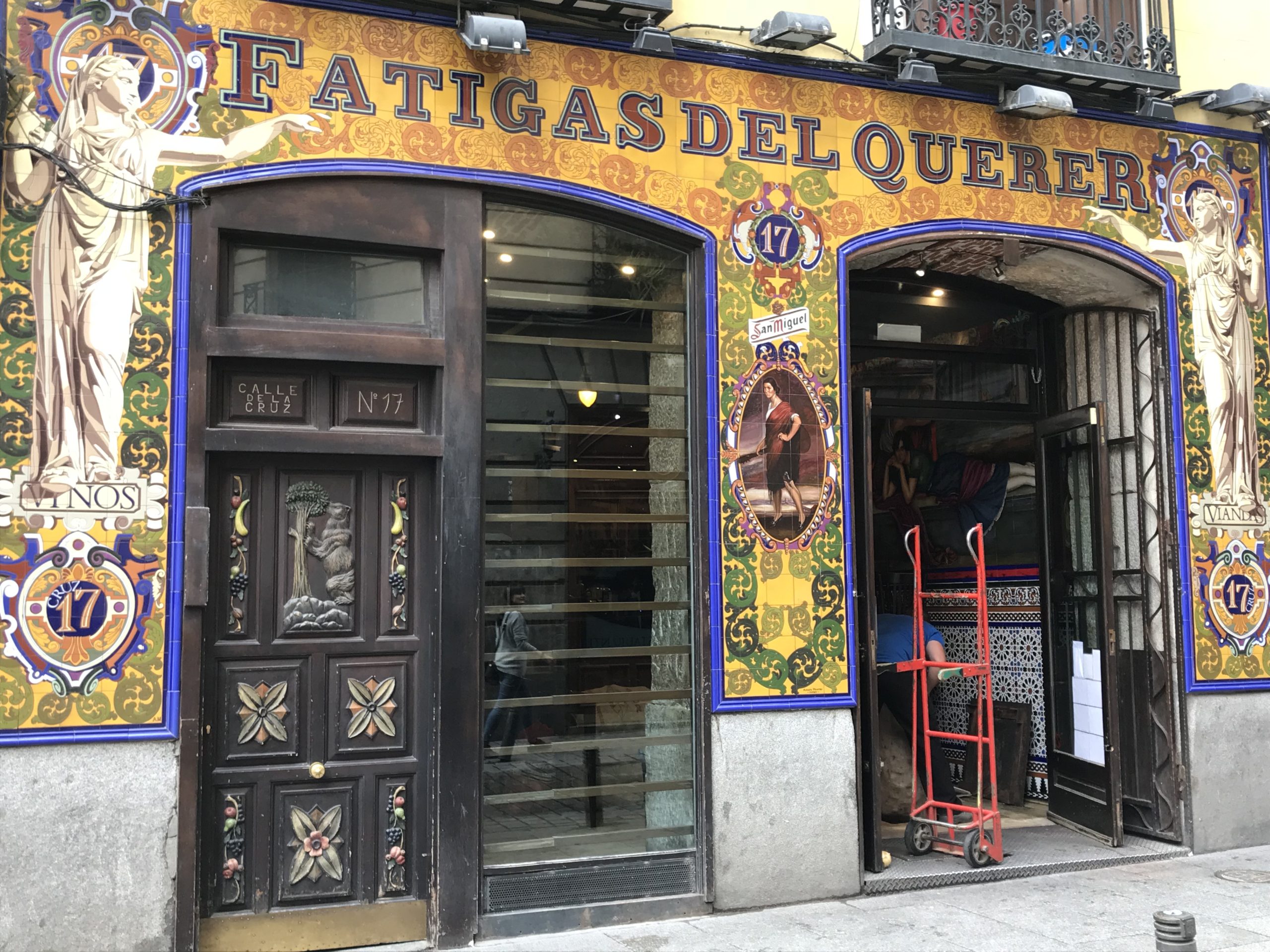 Traditional bar in Madrid