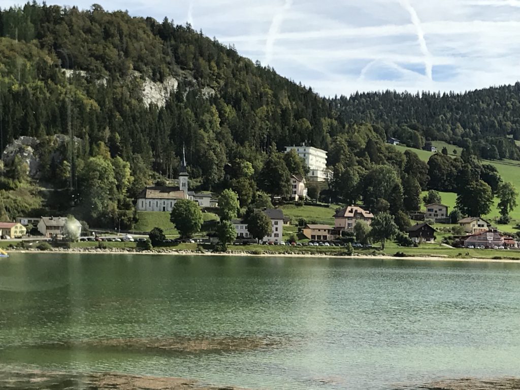 Lake Joux, next to Les Charbonnières
