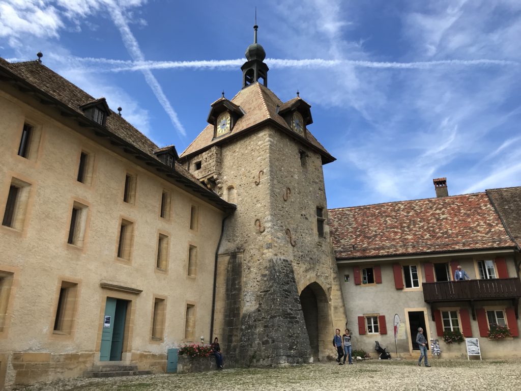 Around the abbey of Romainmôtier