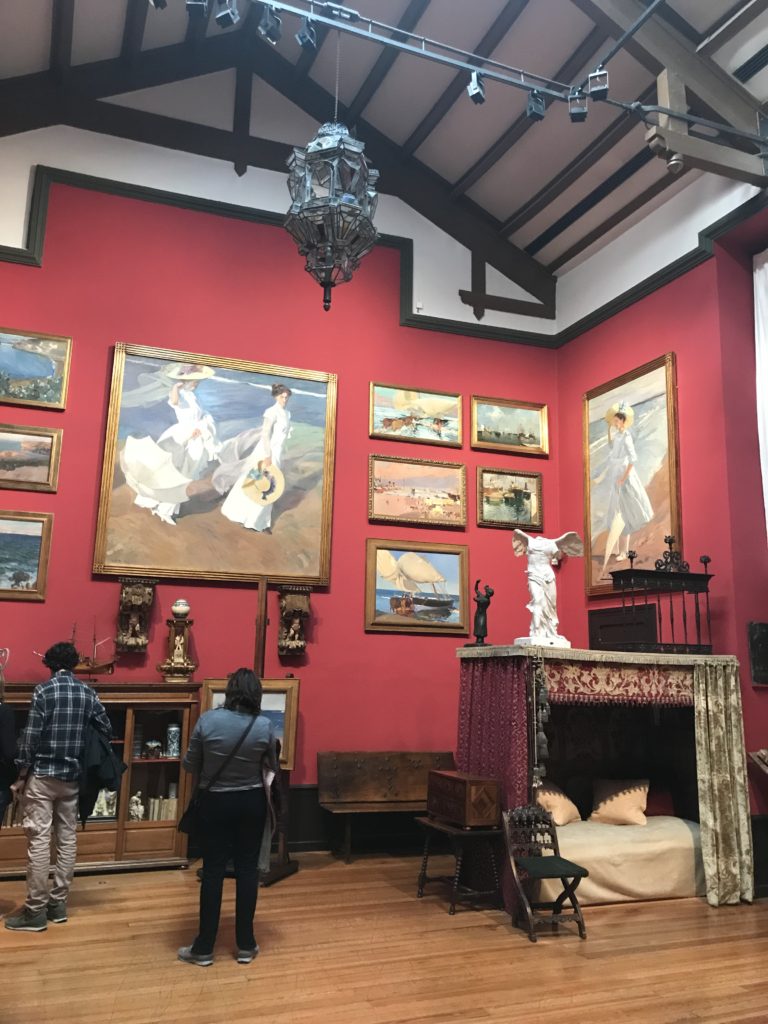 Sorolla's studio