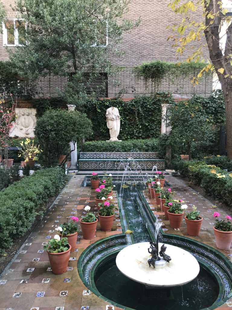 One of Sorolla's beautiful Andalusian patios