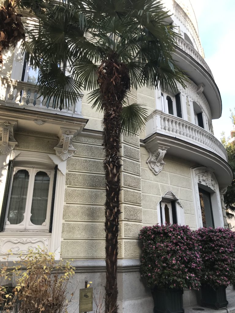 An elegant building close to the Sorolla Museum