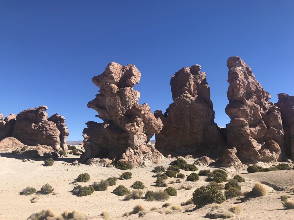Surreal rock formations