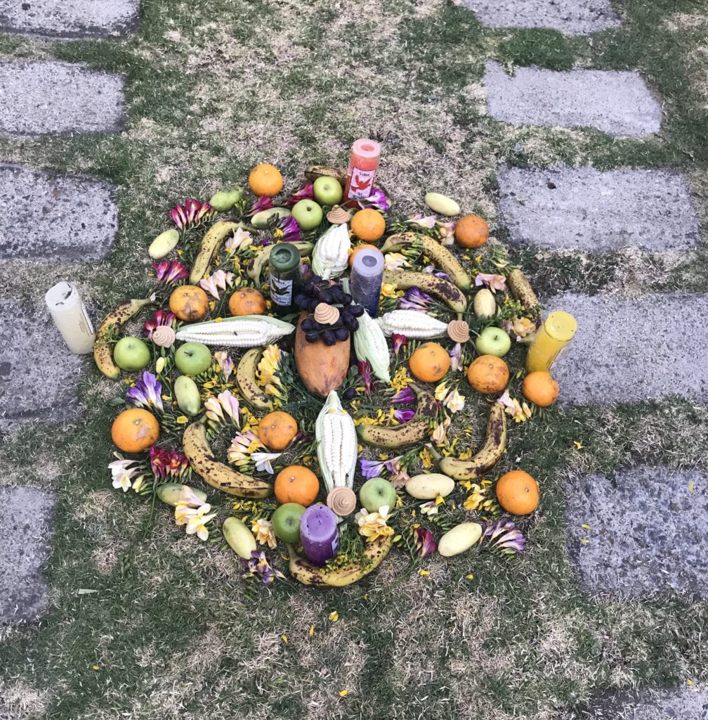 Food offering for the ritual ceremony