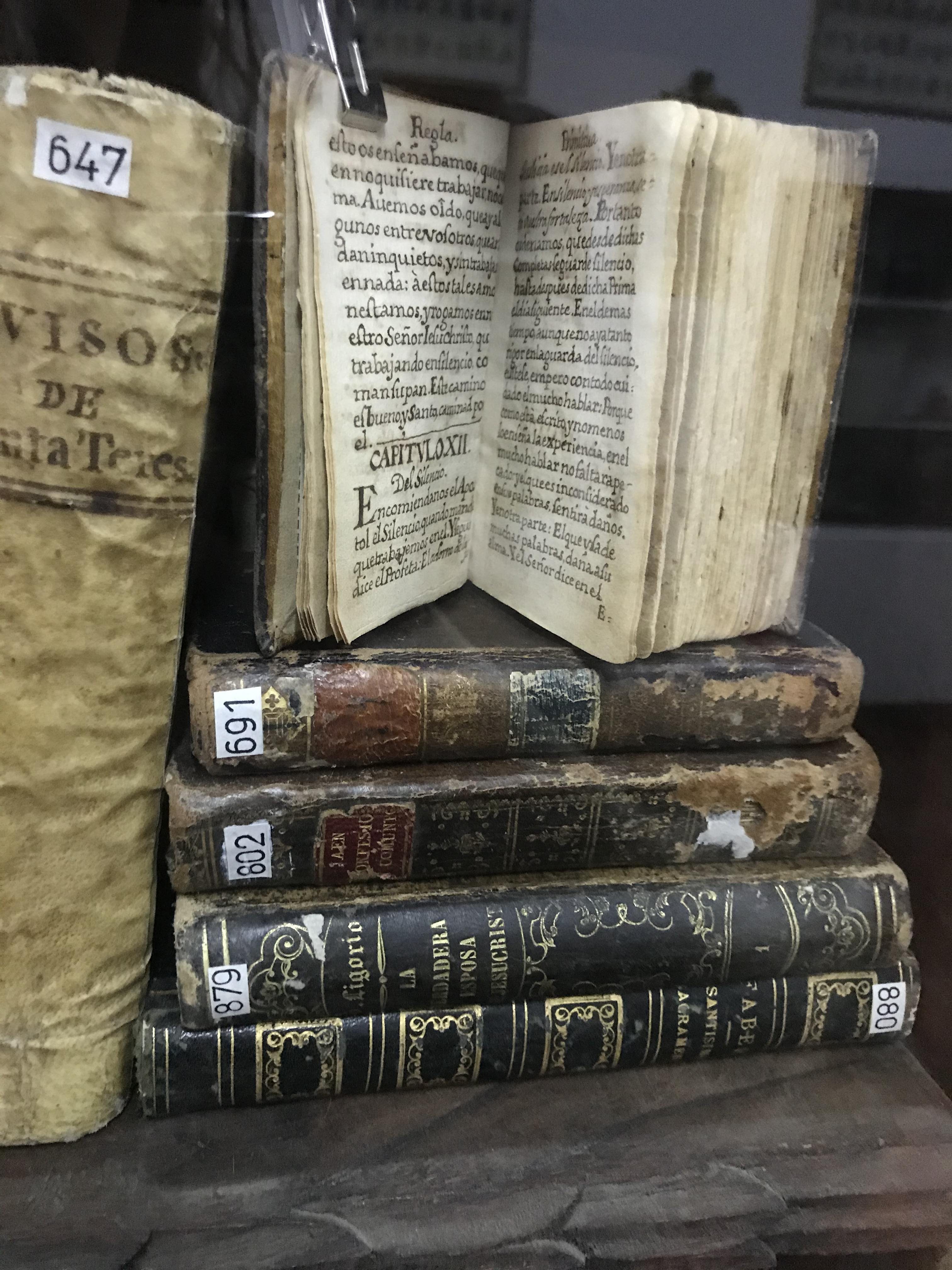 Ancient books, Convento de Santa Teresa