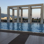 Swimming pool at the Serena hotel