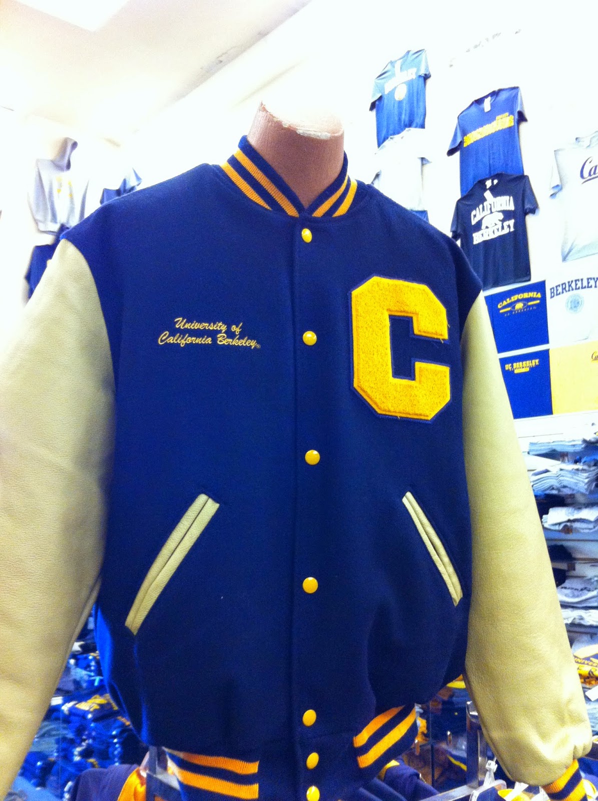 Jacket from the University of California