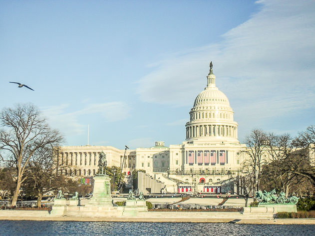 The Capitol stands ready for the Inauguration