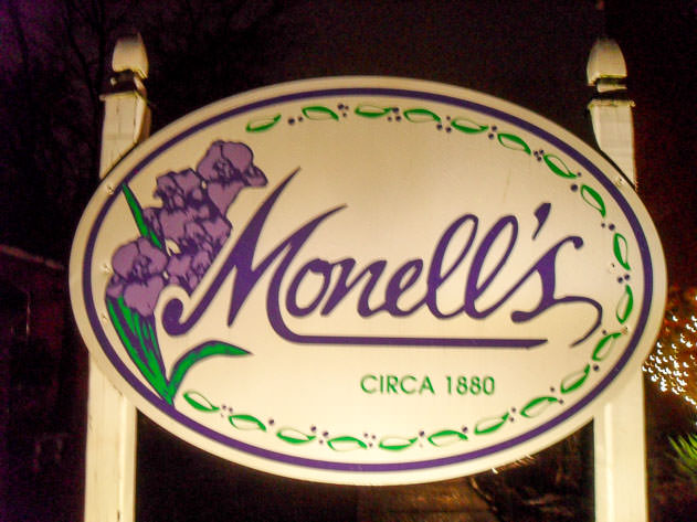 We really enjoyed our dinner at Monell's