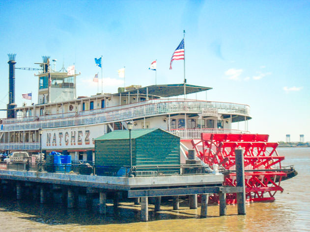 Sailing on the steamboat Natchez is a must when in New Orleans