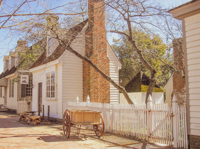 Colonial Williamsburg was my favorite stop during the Virginia road trip