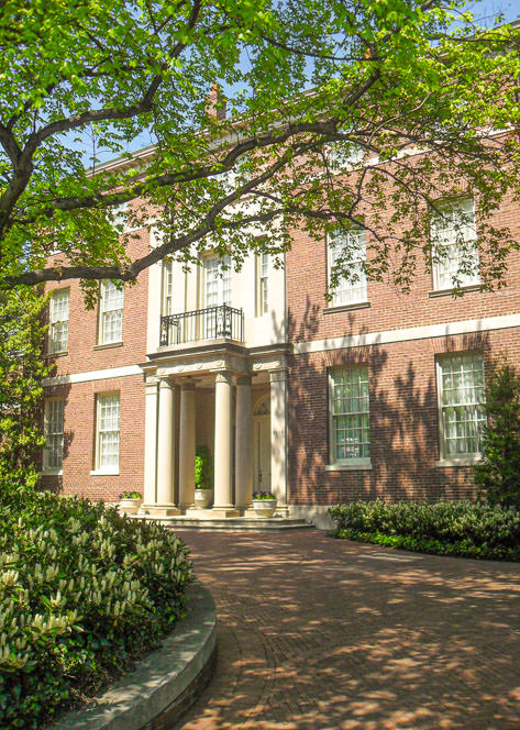 An elegant mansion along Embassy Row