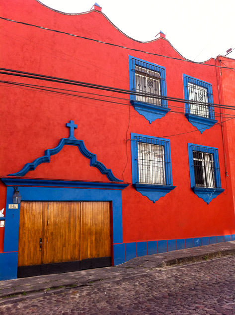 Vibrant colors on Galeana street