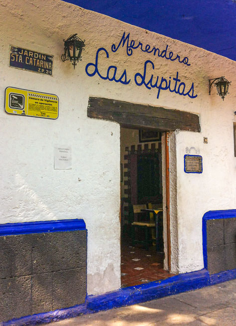 A traditional restaurant in Coyoacán