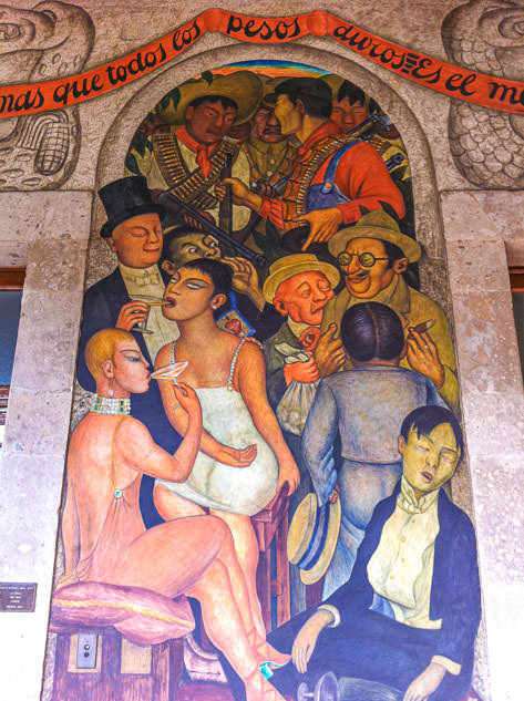 The orgy, by Diego Rivera