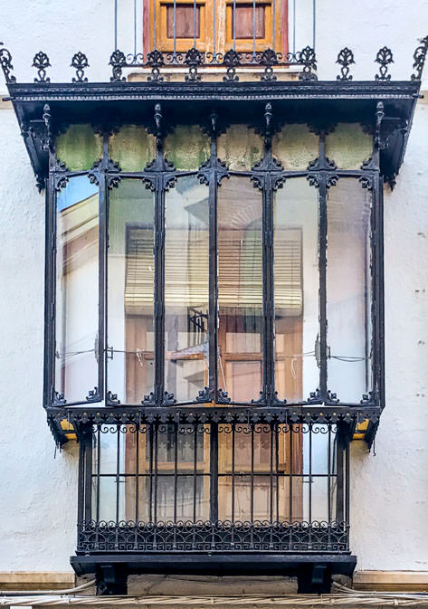 Old-fashioned balcony
