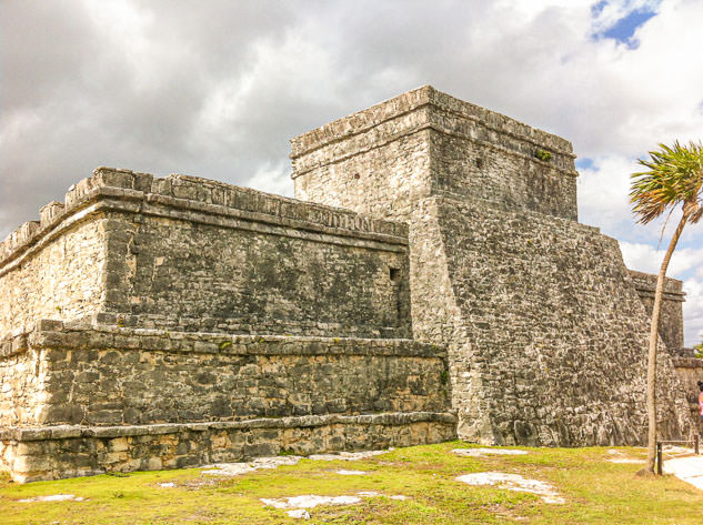 The ruins in Tulum are well-preserved