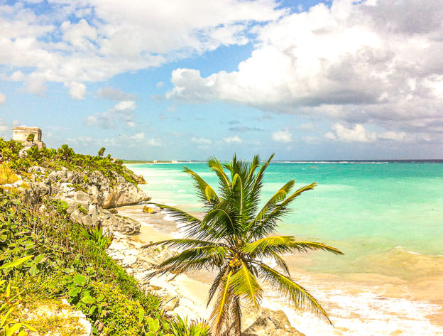 I was blown away by the natural beauty in Tulum