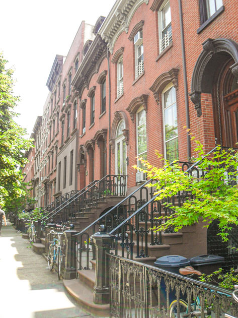 Row houses in Greenpoint