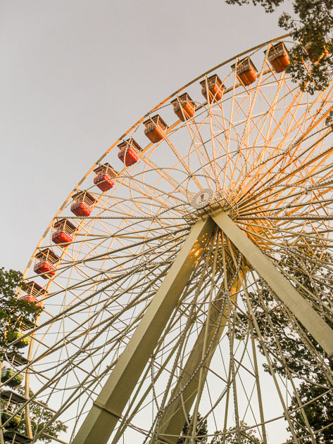 Big wheel in Six Flags Great Adventure