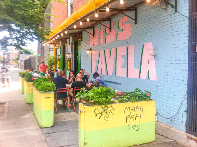 If you're looking for a fun Brazilian lunch, head to Miss Favela in Brooklyn
