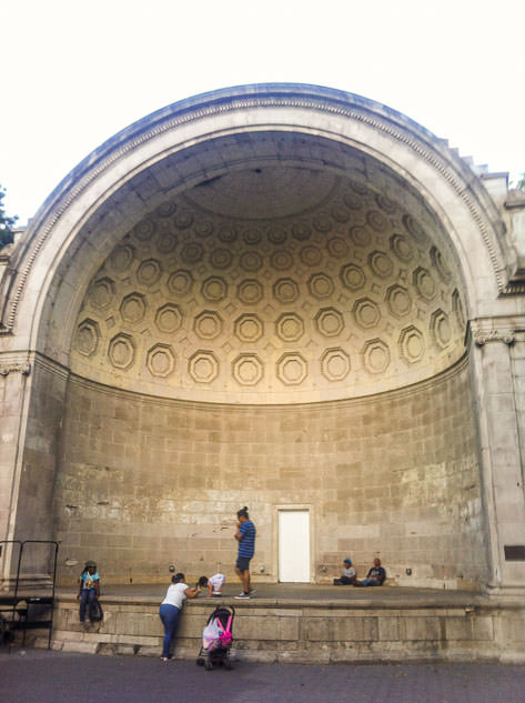 A spot in Central Park