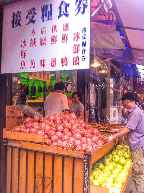 Exotic ingredients are available in the Chinatown markets