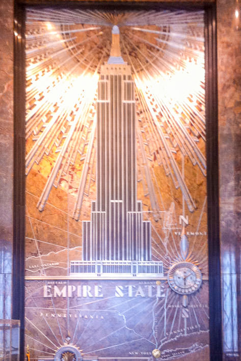 The entrance hall to the Empire State