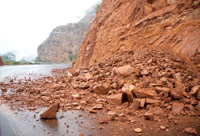 Bolivian roads can be dangerous, especially in the rainy season